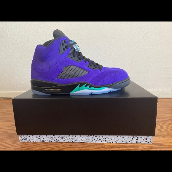 jordan 5 grape purple
